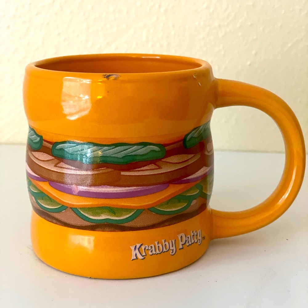 Sponge Bob Square Pants krabby patty mug